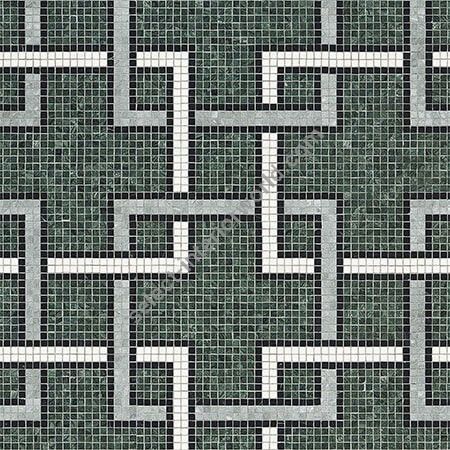 Bisazza / Marmosaico - Decorations / Magenta Verde