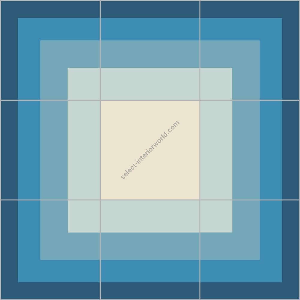 Bisazza / Cementiles / Maze Indigo