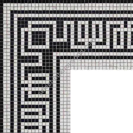 Bisazza / Marmosaico - Decorations / Meravigli Nero