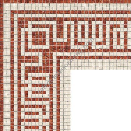 Bisazza / Marmosaico - Decorations / Meravigli Rosso