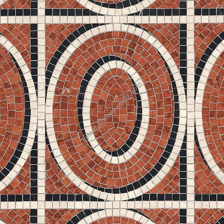 Bisazza / Marmosaico - Decorations / Montenapoleone Rosso