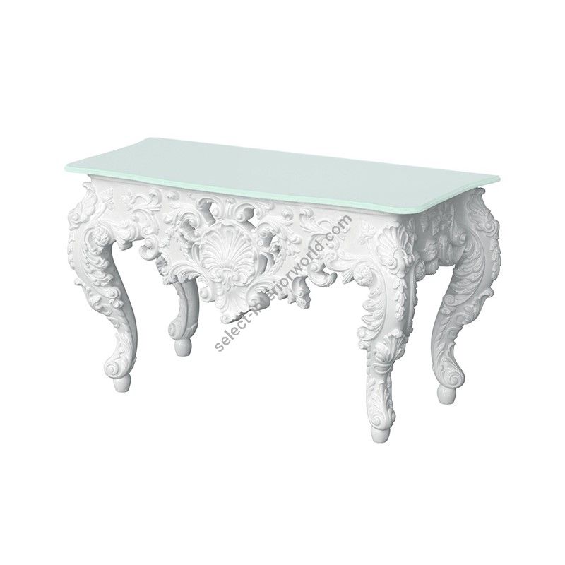 Bisazza / Console tables / Bagno - the wanders collection / New Antiques Table 127 White