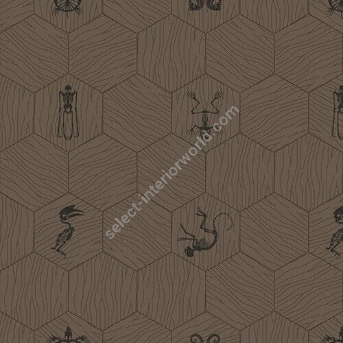 Bisazza / Wood - Decorations / New Gingham Marron Glacé