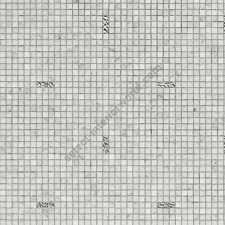 Bisazza / Marmosaico - Decorations / Palestro Bianco Platino