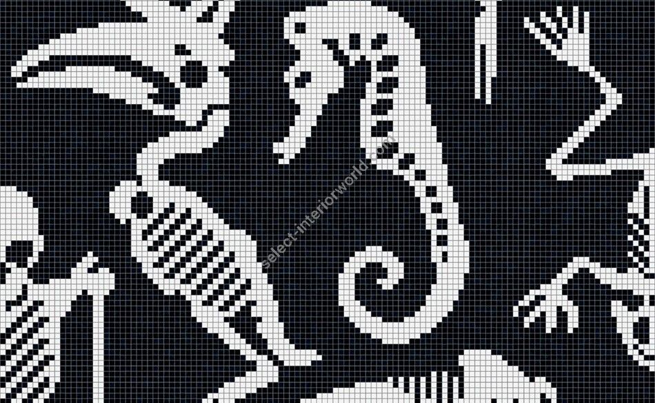 Bisazza / Mosaico - Decorations / Perished White (Modern)