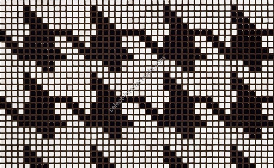 Bisazza / Mosaico - Decorations / Pied De Poule Nero (Flooring)