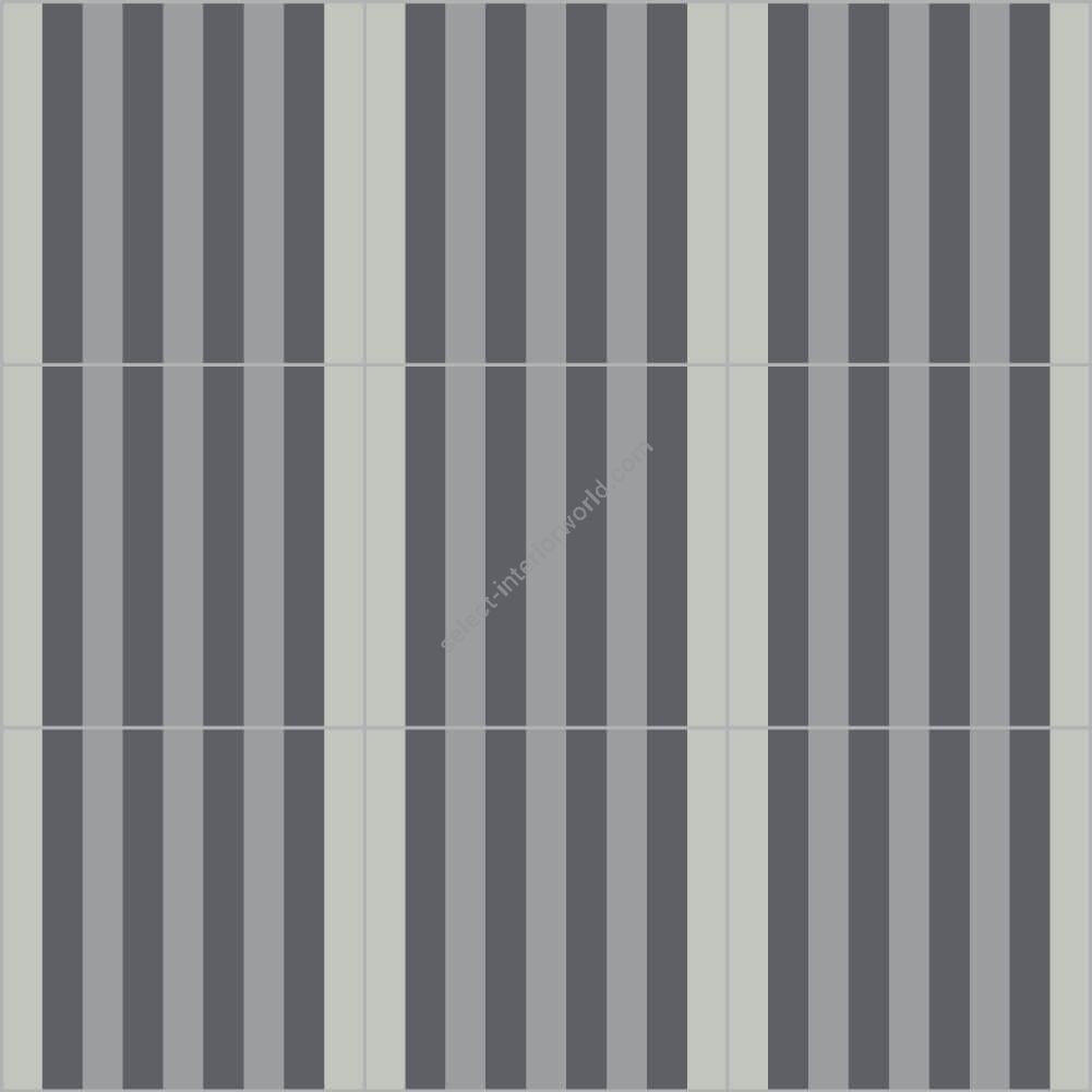 Bisazza / Cementiles / Pipe Straight Grey