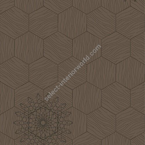 Bisazza / Wood - Decorations / Pirouette Marron Glacé