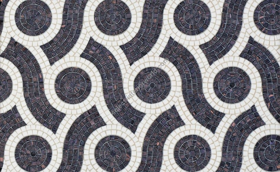 Bisazza / Mosaico - Decorations / Plait Black (Modern)