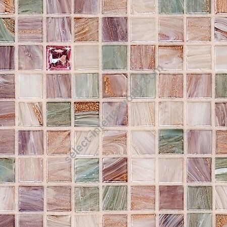 Bisazza / Mosaico - Blends / Rodonite (The crystal collection)