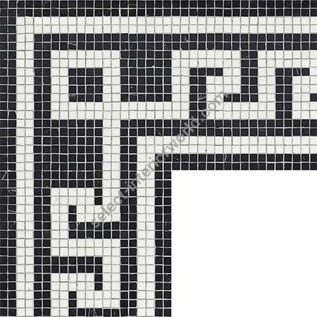 Bisazza / Marmosaico - Decorations / Sanbabila Nero