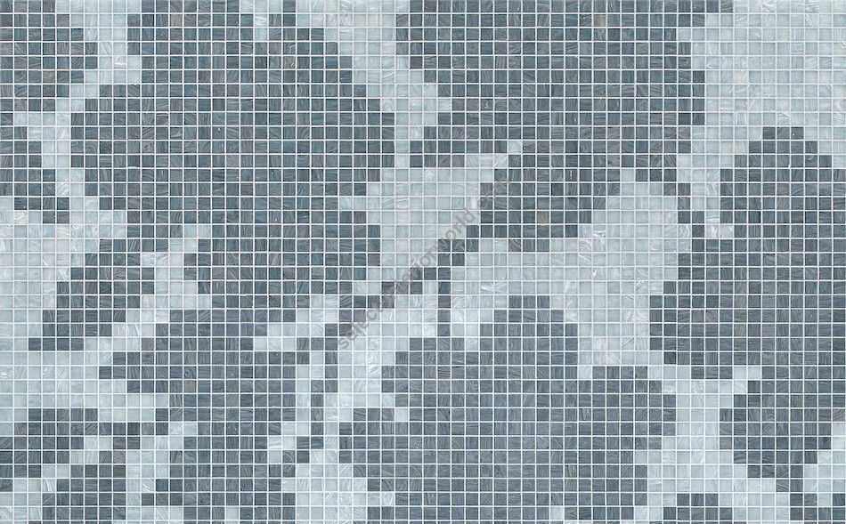 Bisazza / Mosaico - Decorations / Shadow Grey (Flora)