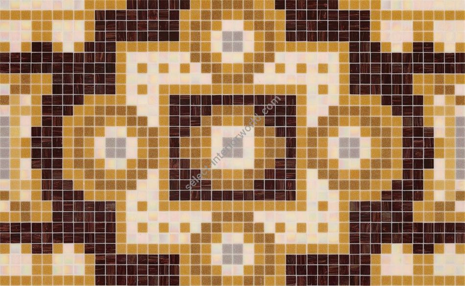 Bisazza / Mosaico - Decorations / Silk Brown (Modern)