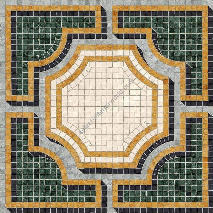 Bisazza / Marmosaico - Decorations / Solferino Verde