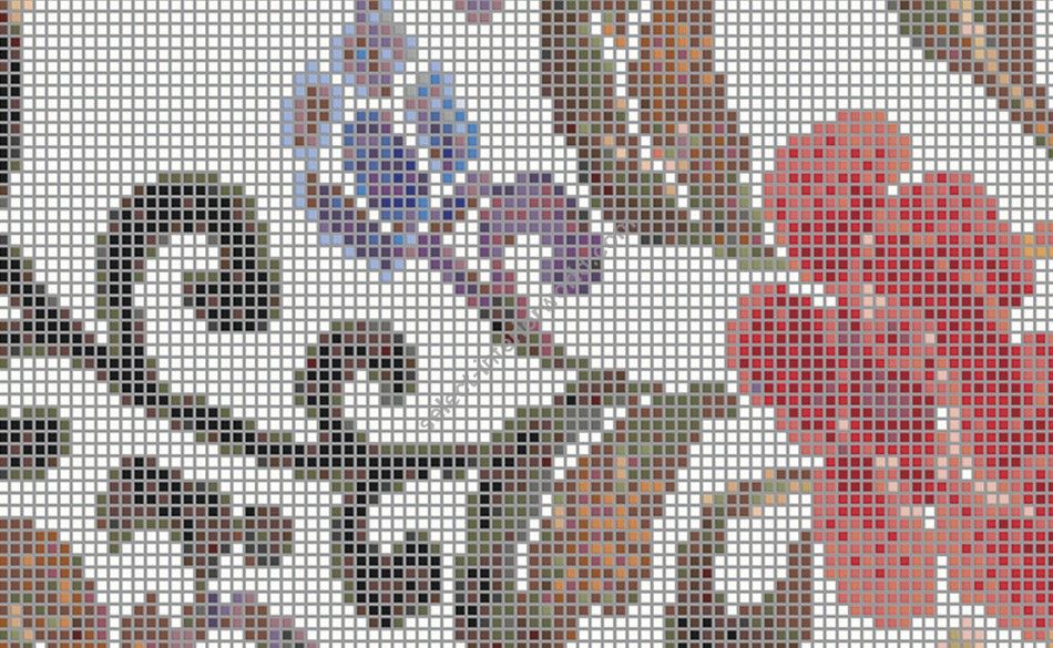 Bisazza / Mosaico - Decorations / Summer Flowers (Flooring)