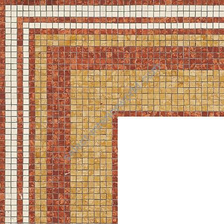 Bisazza / Marmosaico - Decorations / Tortona Rosso