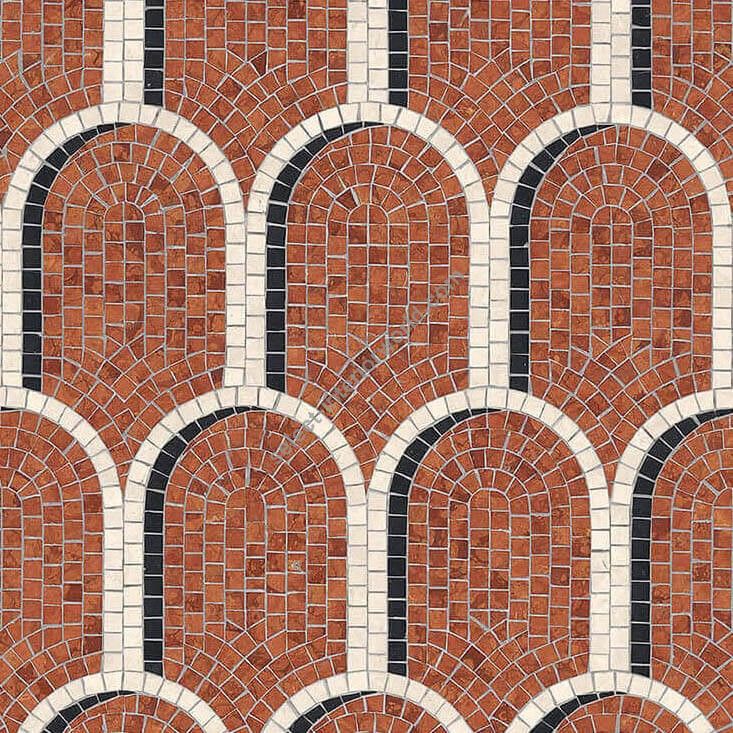 Bisazza / Marmosaico - Decorations / Triennale Rosso