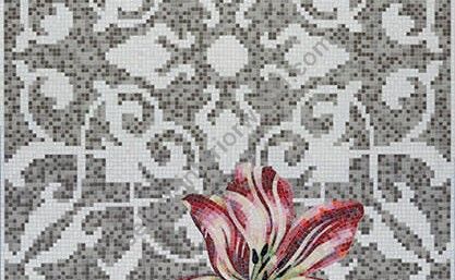 Bisazza / Mosaico - Decorations / Tulips Grey Single (Flora)