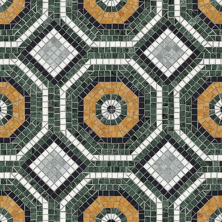 Bisazza / Marmosaico - Decorations / Verri Verde