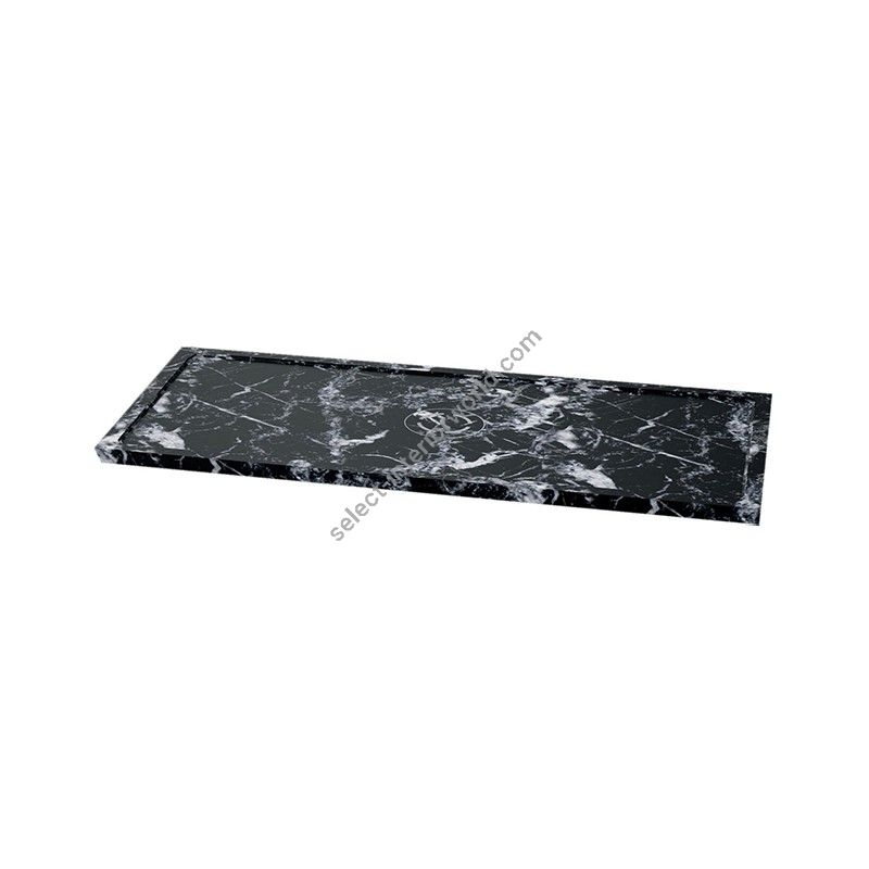 Bisazza / Shower trays / Bagno - the hayon collection / Waterlily 160 Black