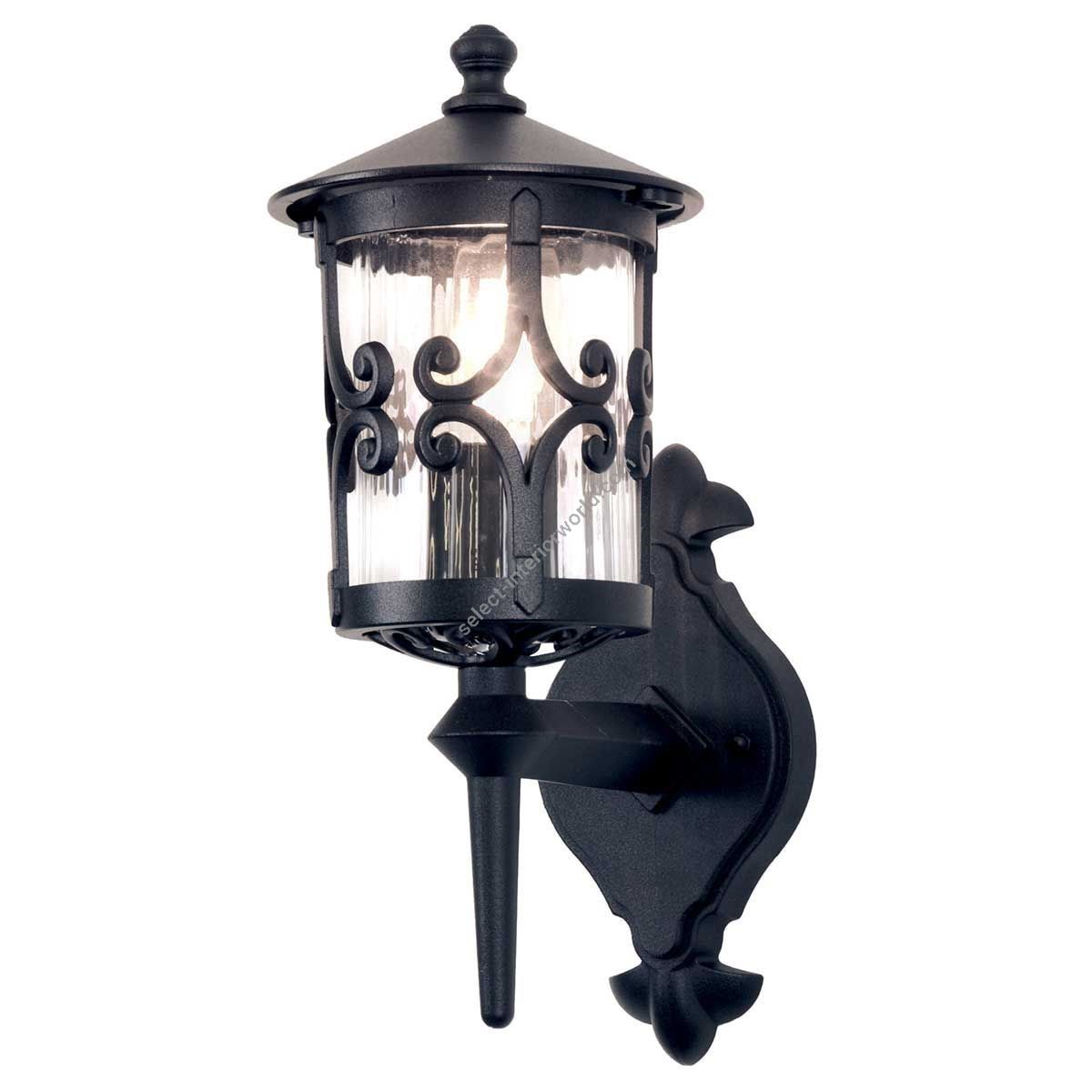 Elstead Lighting / Outdoor Wall Lights / Hereford Lantern Black