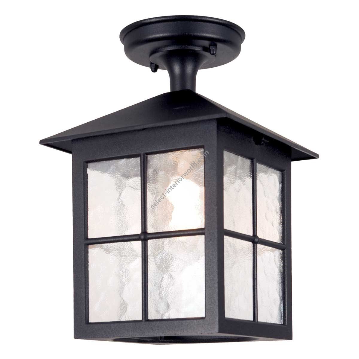 Elstead Lighting / Outdoor Ceiling Lights / Winchester Porch Lantern Black