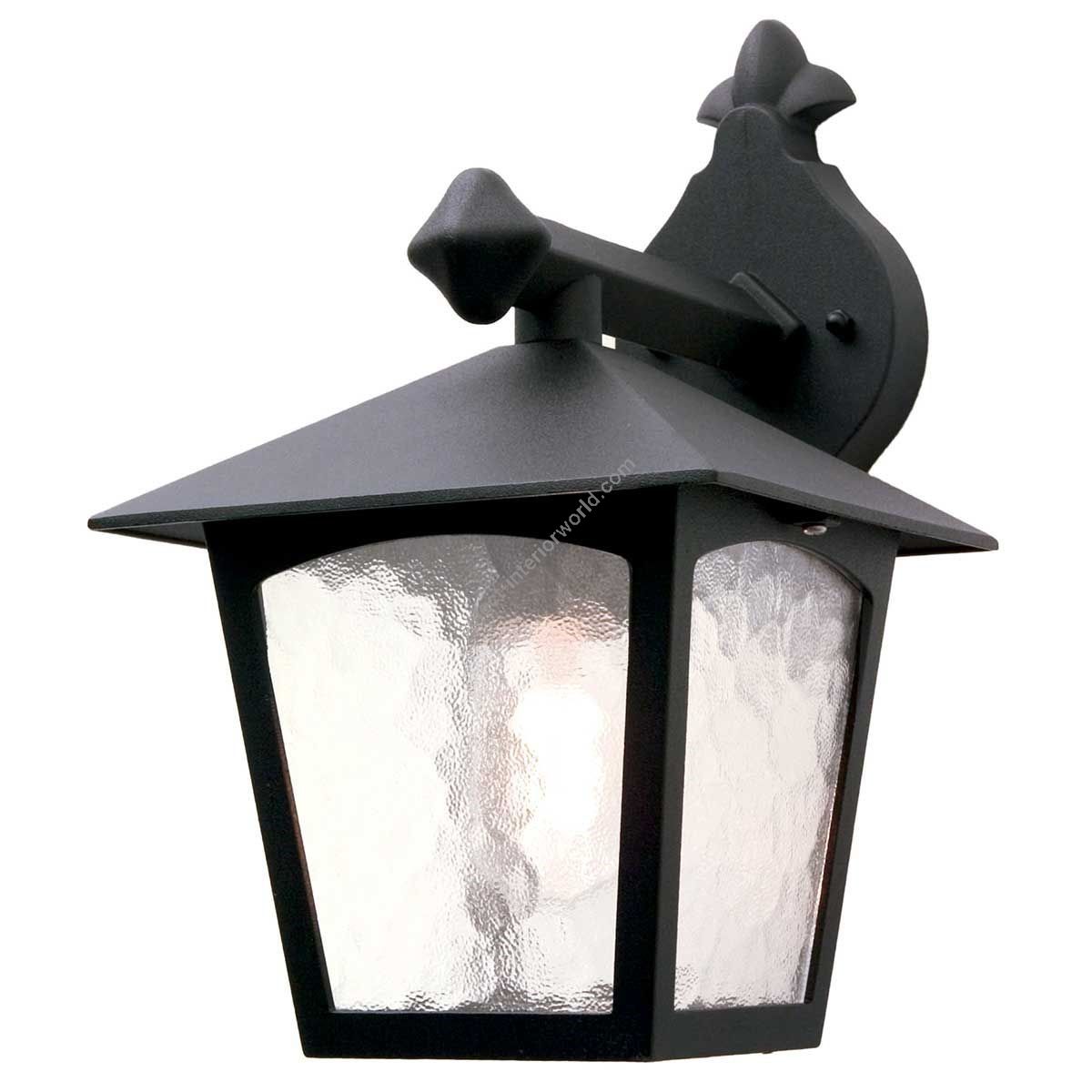Elstead Lighting / Outdoor Wall Lights / York Down Lantern Black