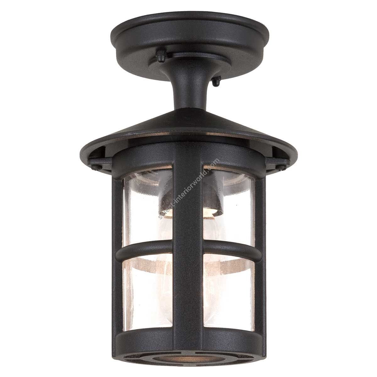 Elstead Lighting / Outdoor Ceiling Lights / Hereford Porch Lantern Black 21A