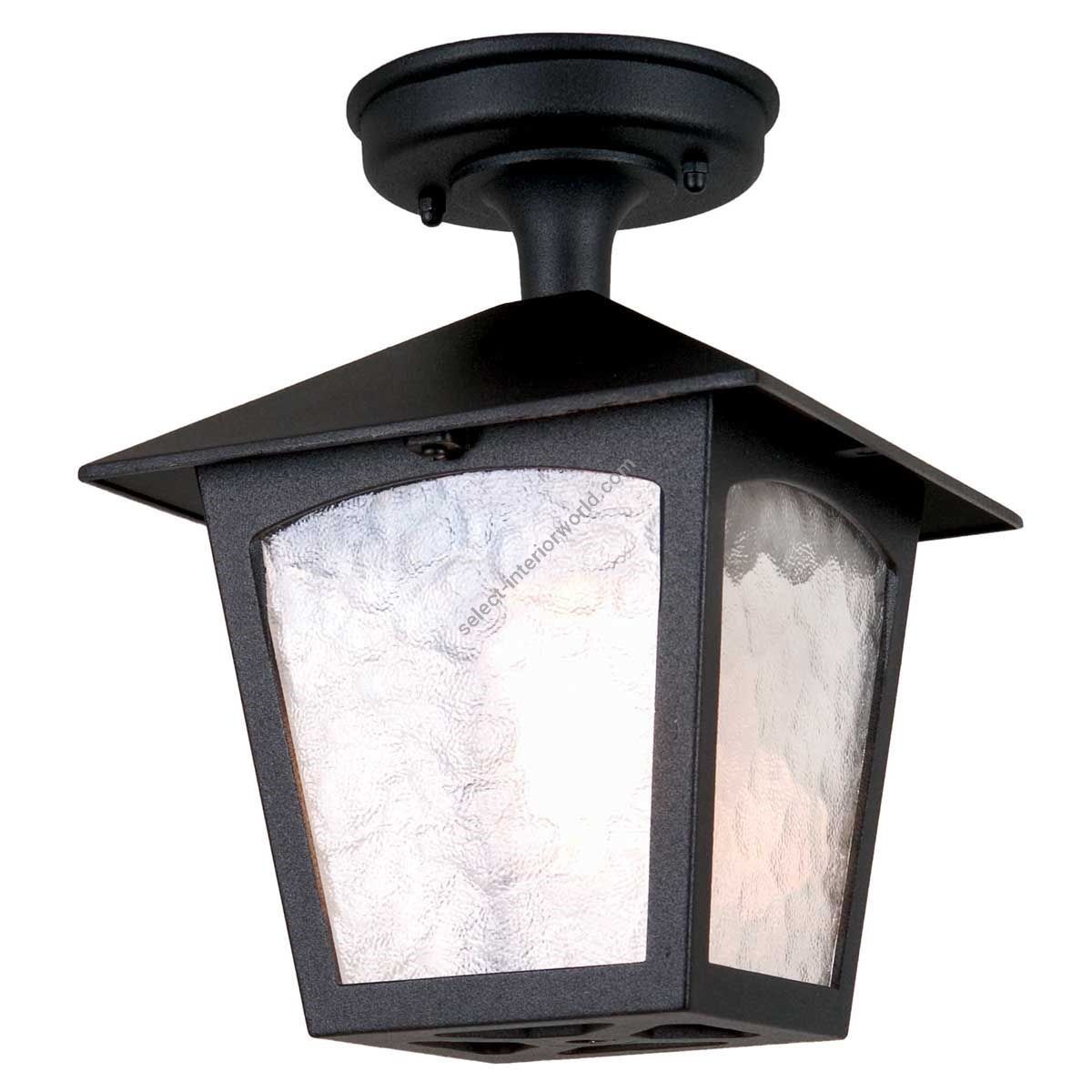Elstead Lighting / Outdoor Ceiling Lights / York Porch Lantern Black