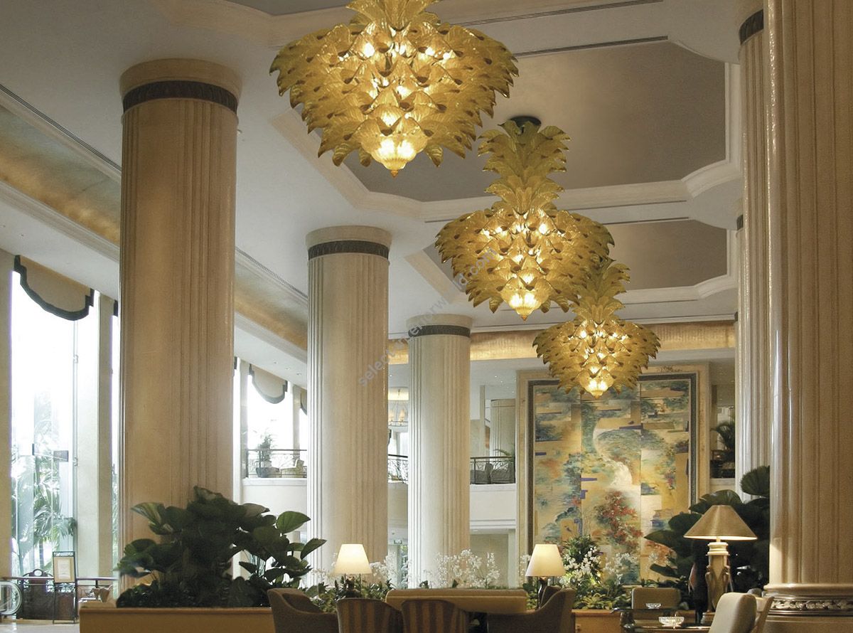 Glass & Glass Murano / Chandeliers / Fresco ART. C-IF 208/S