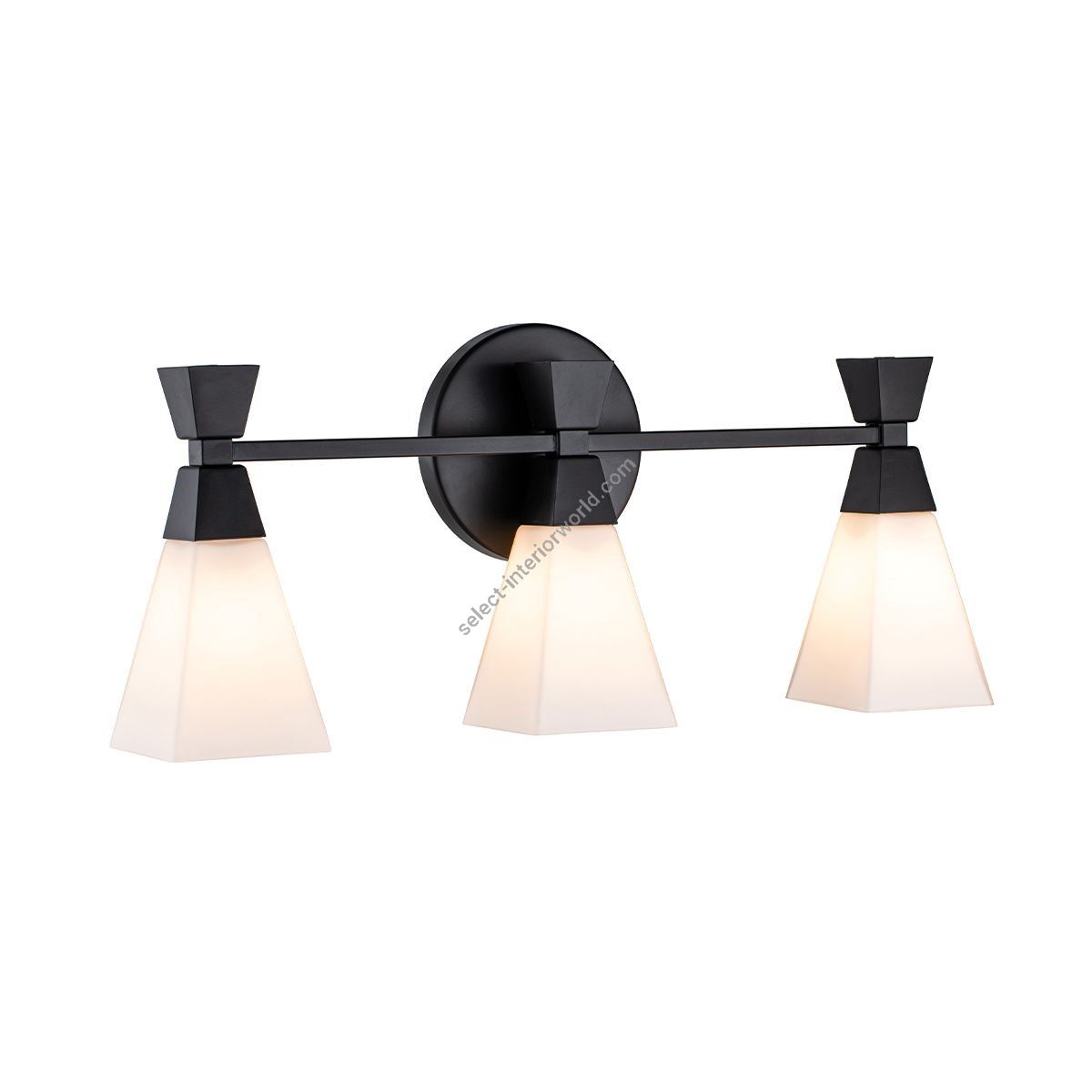 Elstead Lighting / Wall Lights / Bowtie 3lt Matte Black