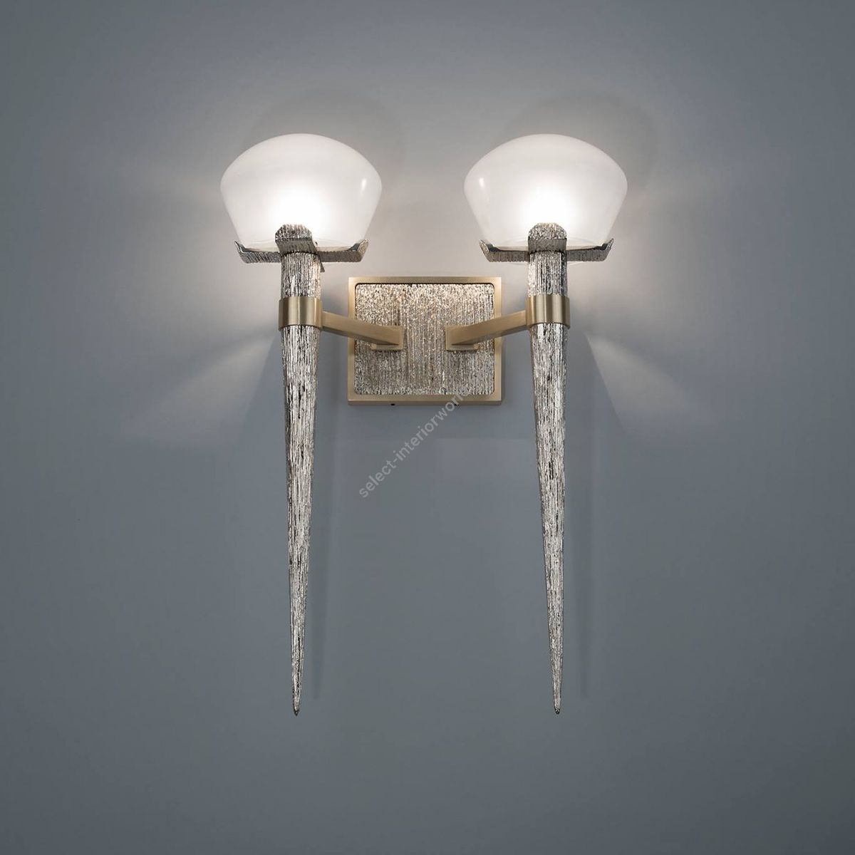 Comet Wall Sconce Double by Boyd Lighting