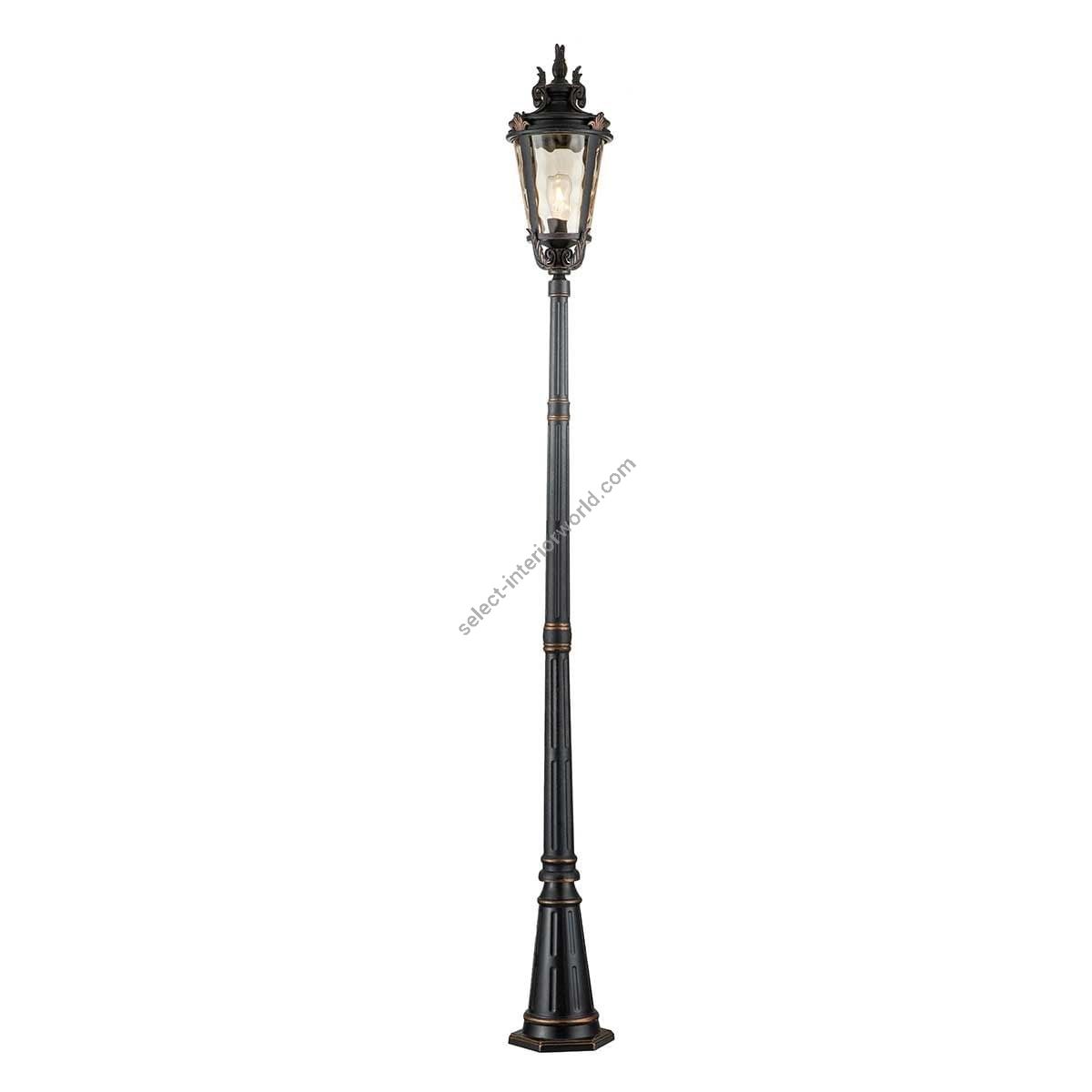 Elstead Lighting / Outdoor Post Lights / Baltimore 1 Weathered Bronze