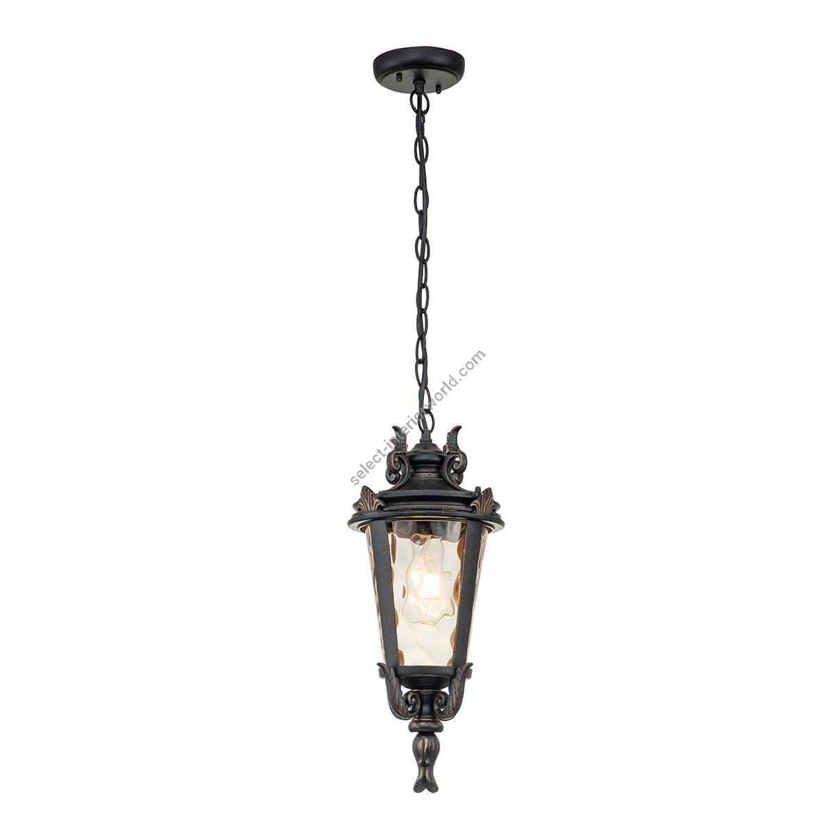 Elstead Lighting / Outdoor Lanterns / Baltimore 1 Medium Chain Weathered Bronze