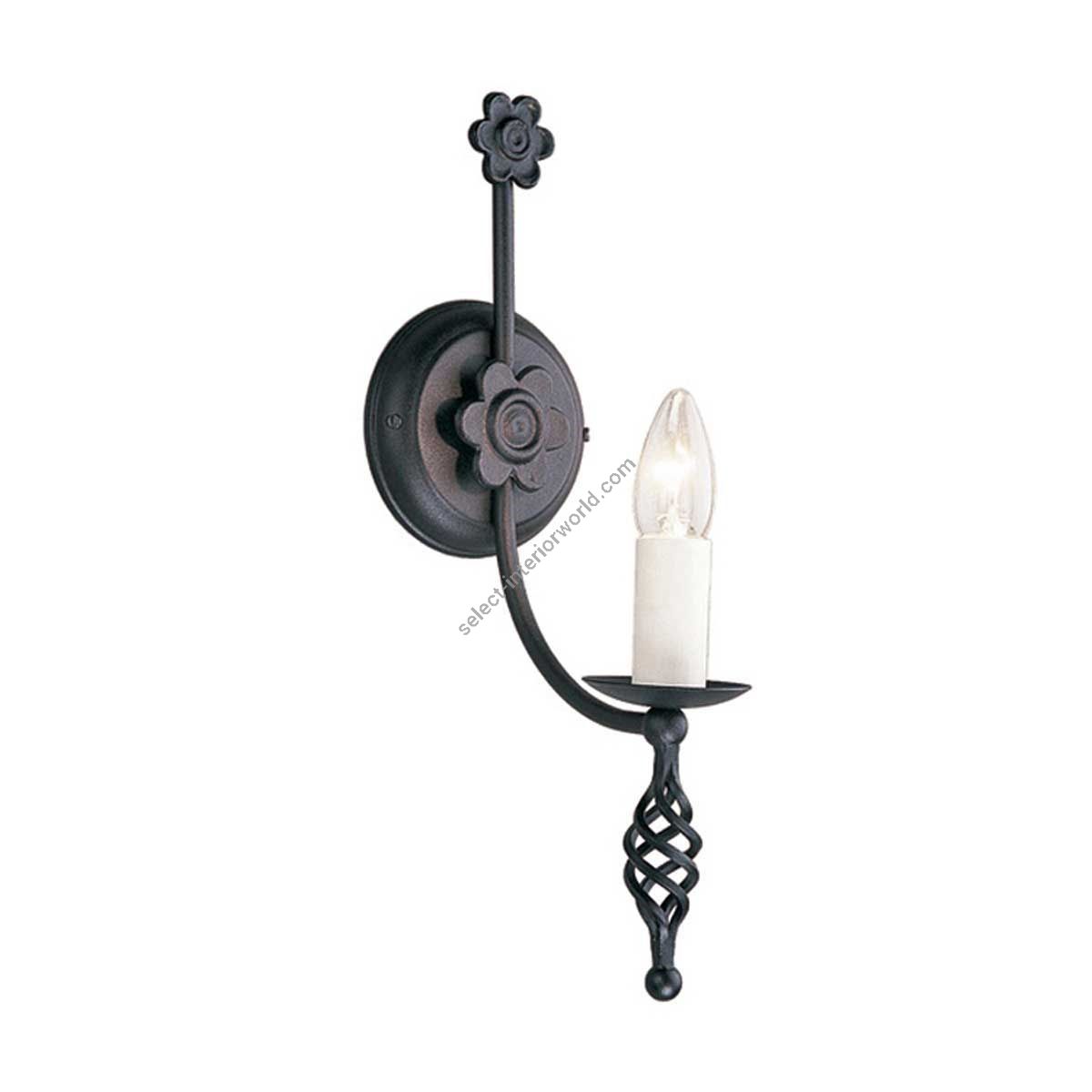 Elstead Lighting / Wall Lights / Belfry Black