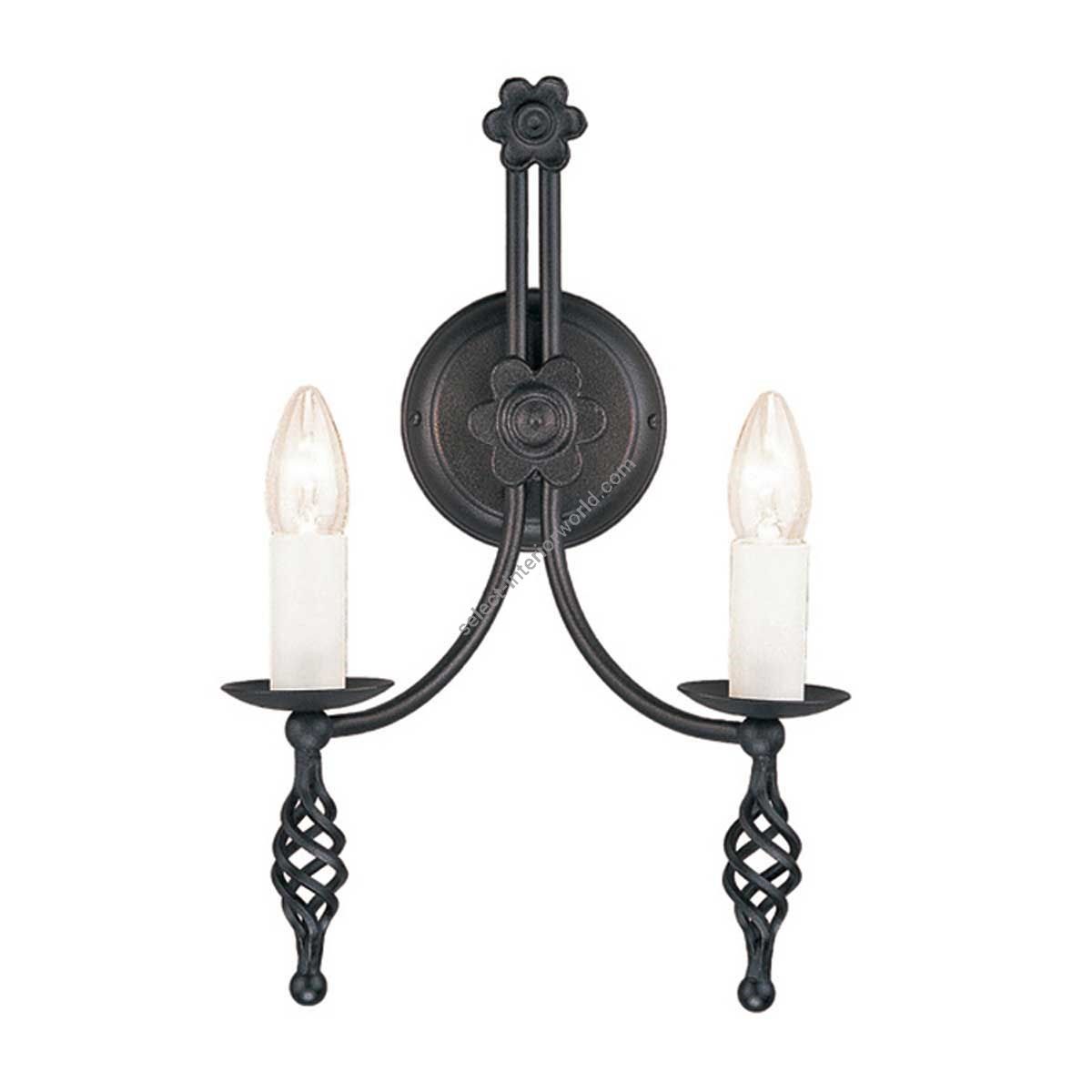 Elstead Lighting / Wall Lights / Belfry 2 Black