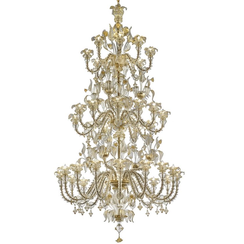 Glass & Glass Murano / Chandeliers / Traditional Venetian chandeliers C-2301/36