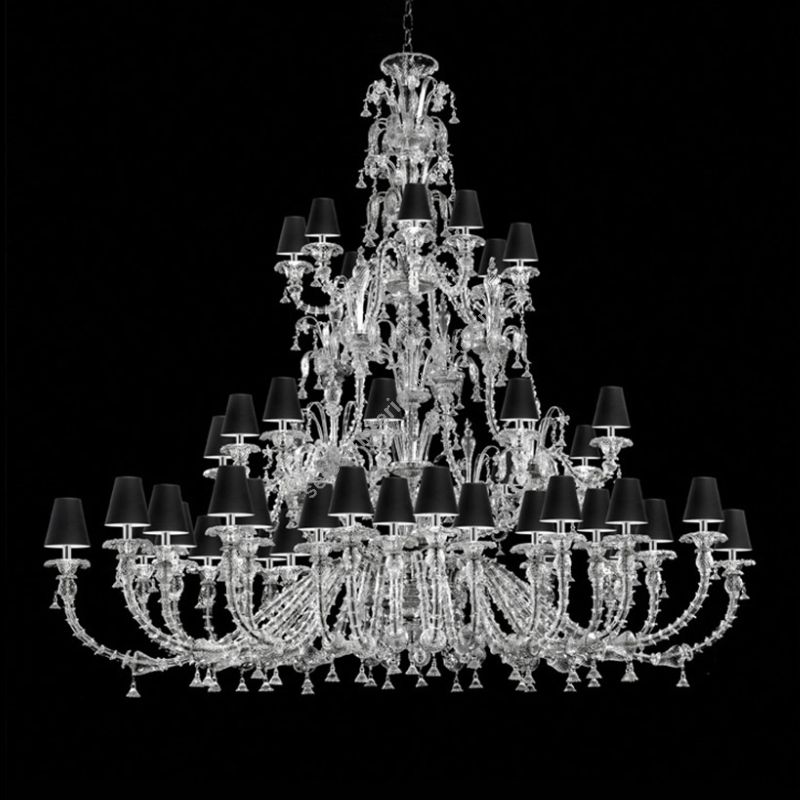 Glass & Glass Murano / Chandeliers / Traditional Venetian chandeliers C-2302/52P