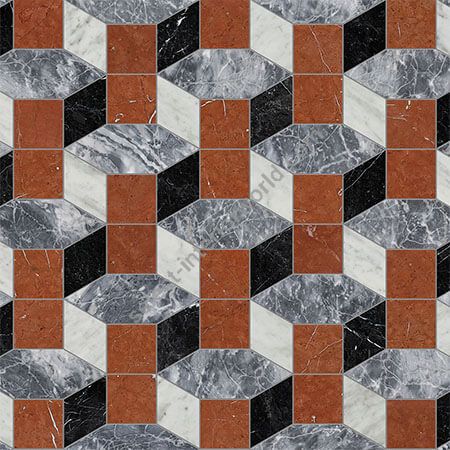 Bisazza / Marmo Collezione Fuksas / Ipazia Grey SW10310