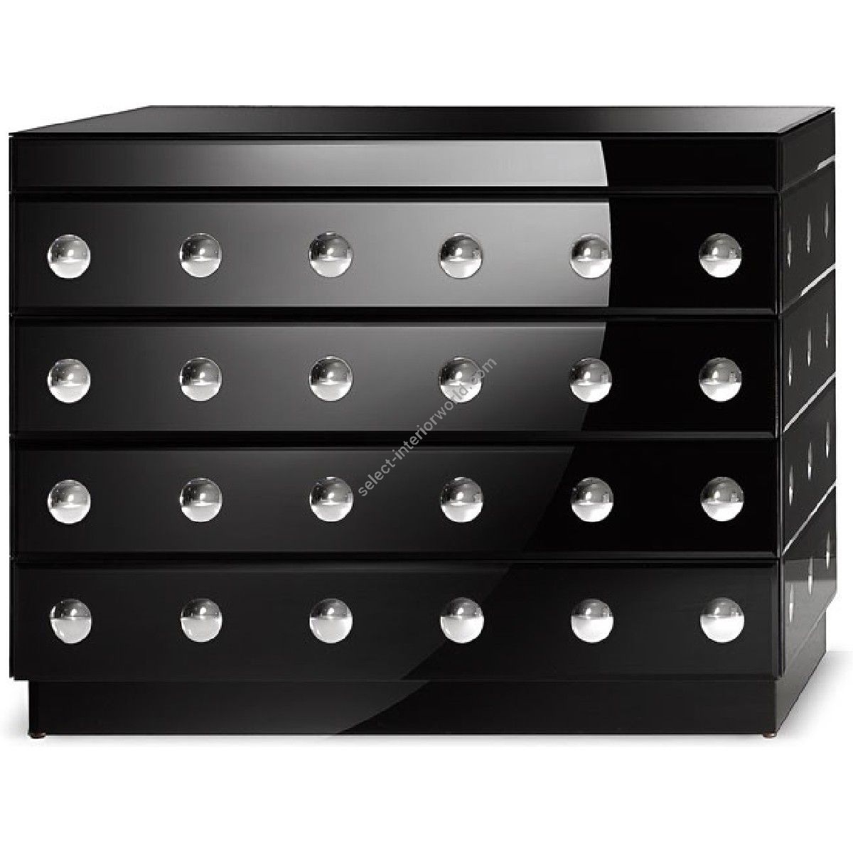 Arte Veneziana / Dressers / CDA Art Déco Black FCD-AVA-009-CDA