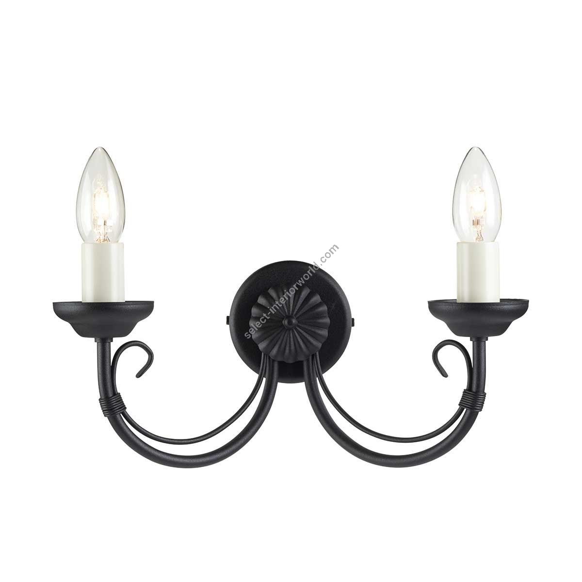 Elstead Lighting / Wall Lights / Chartwell 2 Black
