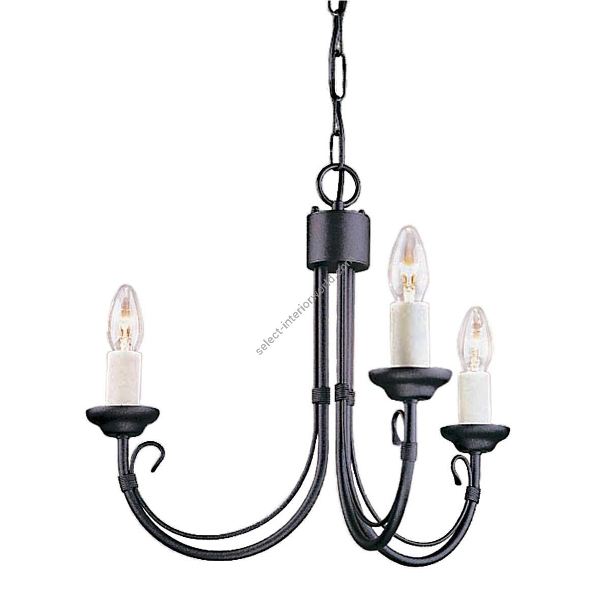 Elstead Lighting / Chandeliers / Chartwell 3 Black