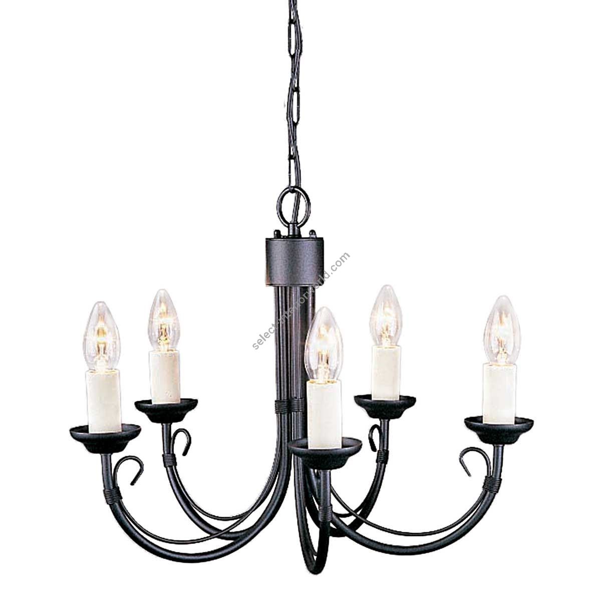 Elstead Lighting / Chandeliers / Chartwell 5 Black