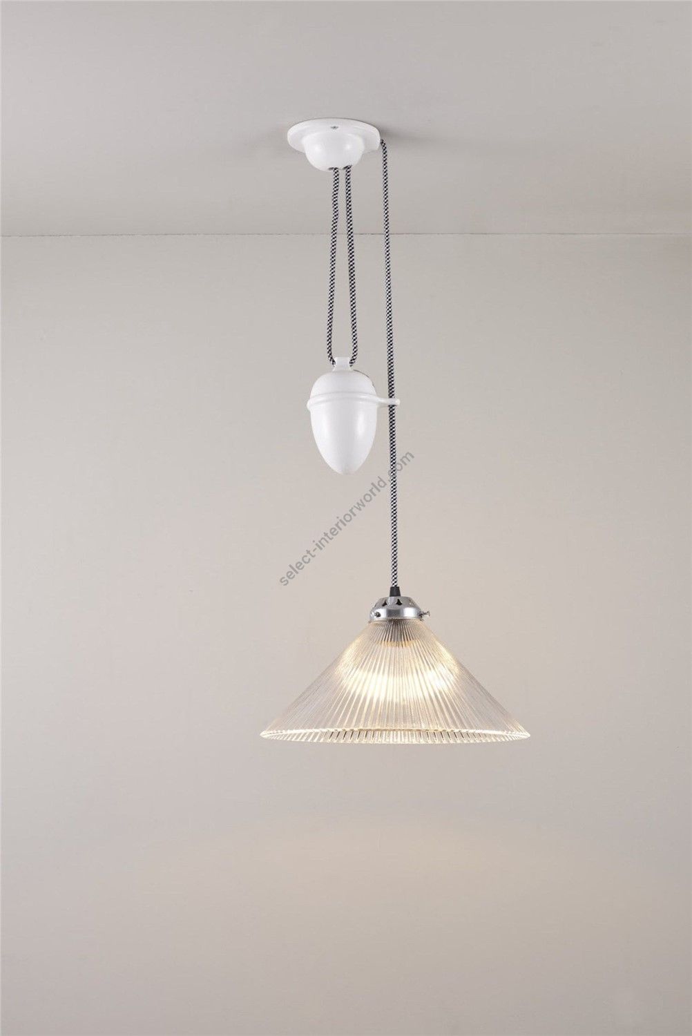 Original BTC / Pendants & Suspension Lights / Conical Prismatic Rise & Fall