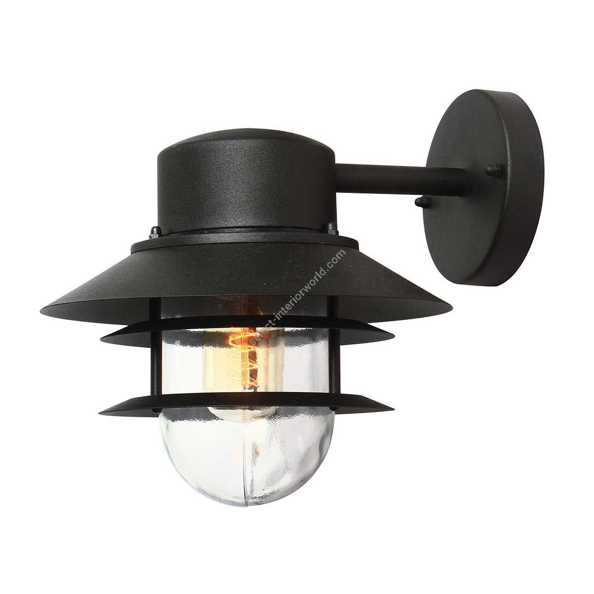 Elstead Lighting / Wall Lights / Copenhagen Lantern Black