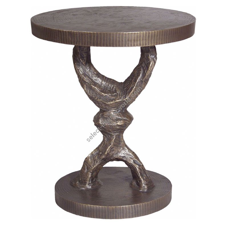 Corbin Bronze / Side table / Crescent T2041