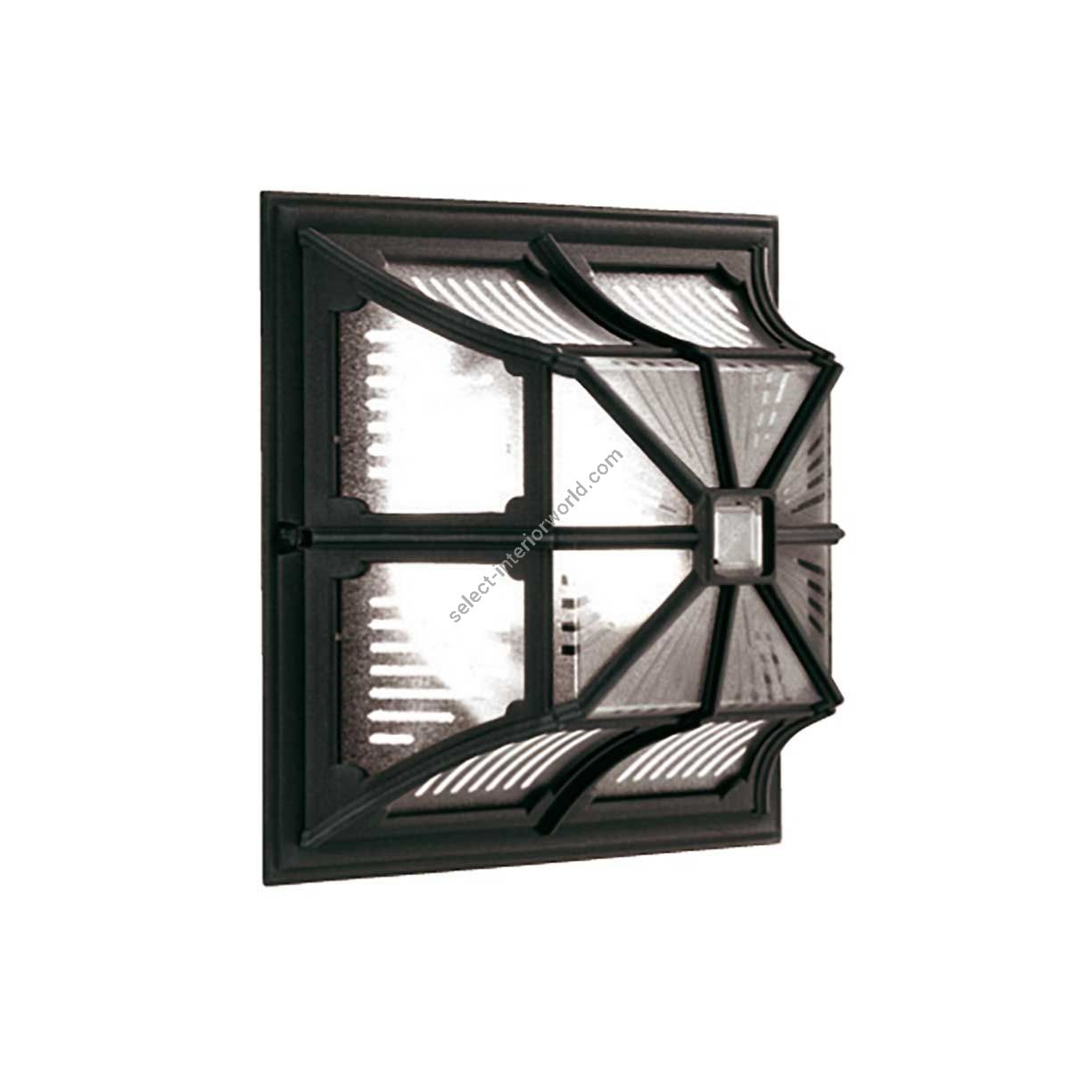 Elstead Lighting / Outdoor Wall & Ceiling Lights / Chapel 1 Flush Lantern Black