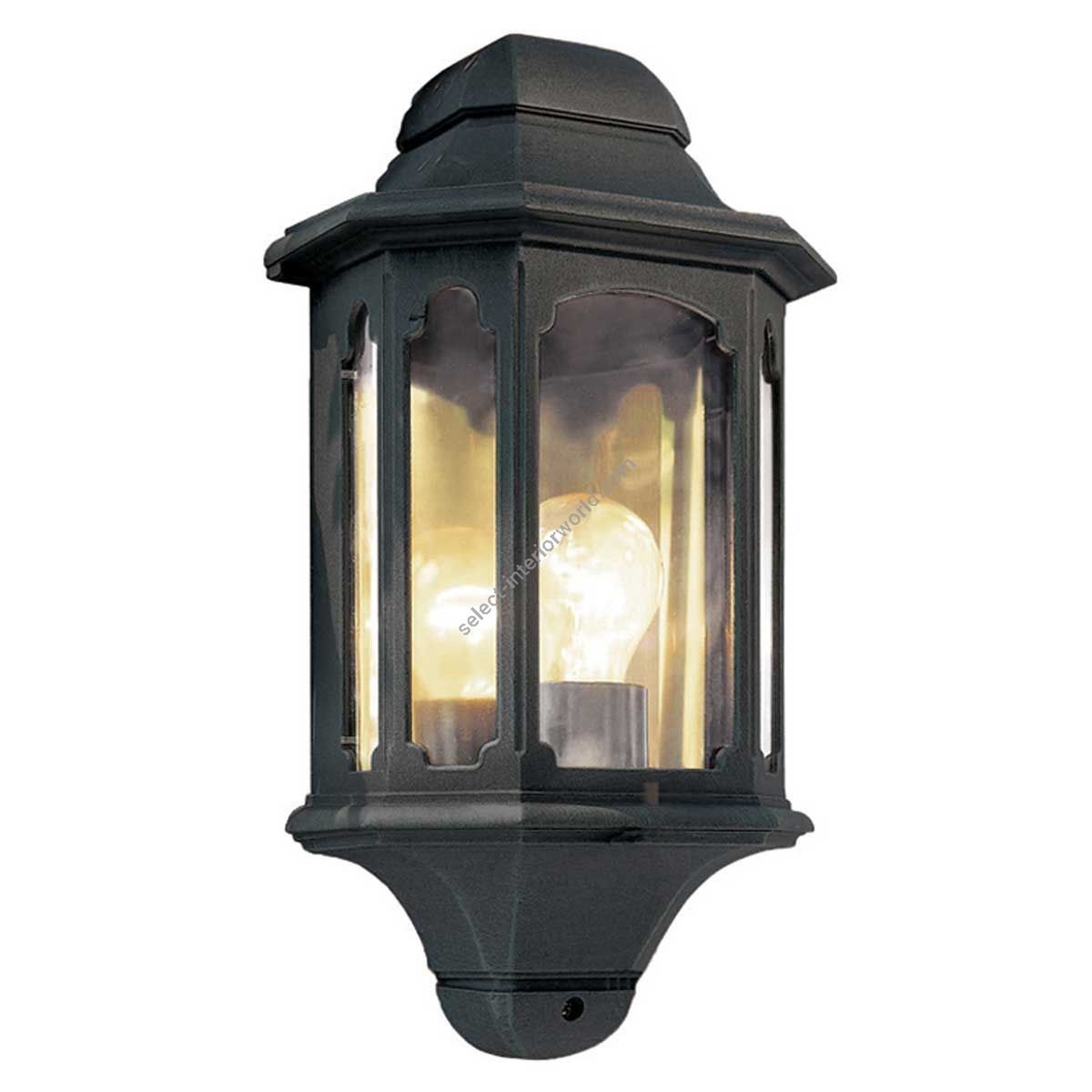 Elstead Lighting / Outdoor Wall Lights / Chapel Half Lantern Black