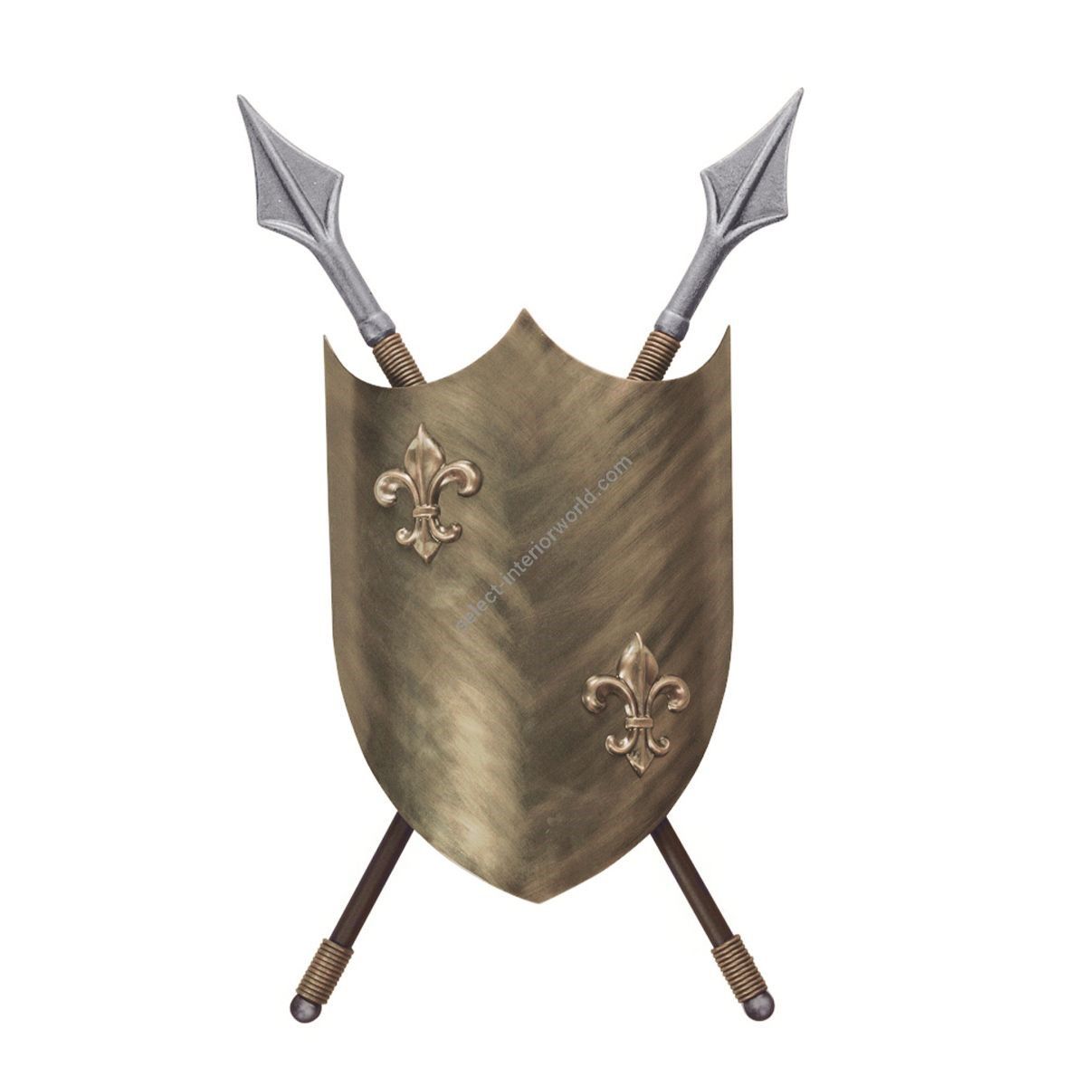 Elstead Lighting / Wall Lights / Crusader 2 Burnished Bronze