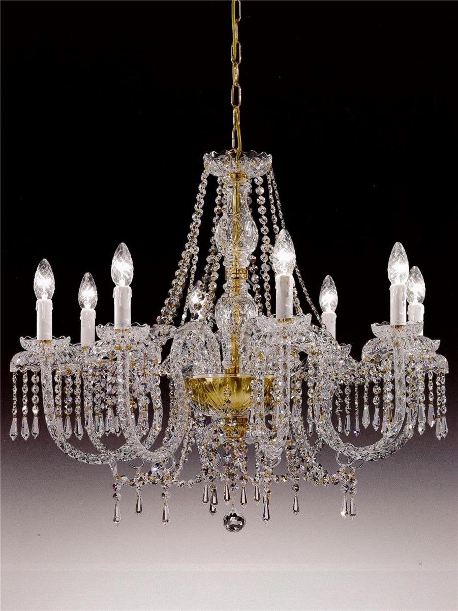Italian Luxury Lighting / Chandeliers / Elegance Crystal 8 Lights D1310 008